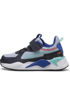 PUMA RS-X Parachute Landing Sneakers Kids, Blue, Size 34, Shoes