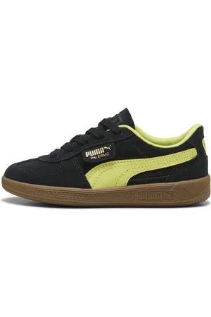 PUMA Palermo Sneakers Kids, Black, Size 27.5, Shoes