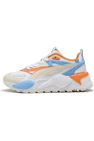 PUMA RS-X Efekt Youth Sneakers, White, Size 35.5, Shoes
