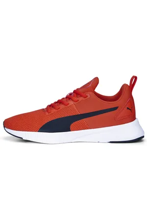 PUMA Flyer Runner Youth Trainers, Red, Size 35.5, Shoes