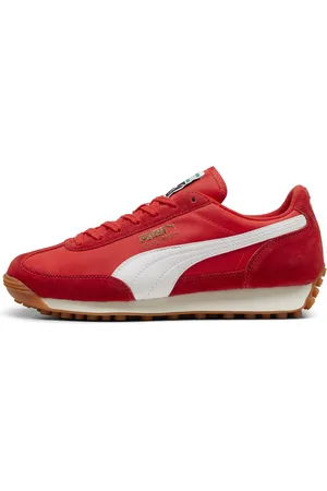 PUMA Easy Rider Vintage Sneakers Unisex, Red, Size 35.5, Shoes