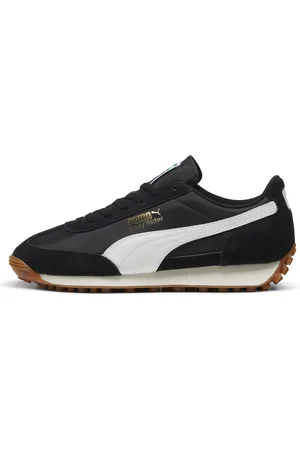 PUMA Easy Rider Vintage Sneakers Unisex, Black, Size 35.5, Shoes