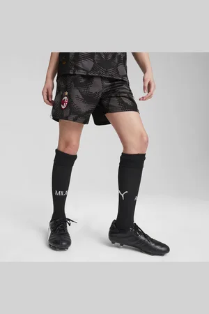 PUMA AC Milan 24/25 Goalkeeper Shorts Youth, Black, Size 7-8Y, Clothing