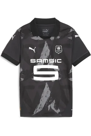 PUMA Stade Rennais F.C. 24/25 Third Jersey Youth, Gray, Size 5-6Y, Clothing