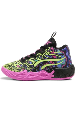 PUMA MB.04 Heem Basketball Shoes Kids, Black, Size 27.5, Shoes