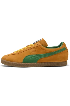 PUMA Brasil Sneakers Unisex, Orange, Size 44, Shoes