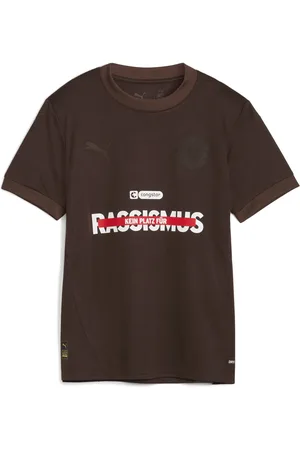 PUMA FC St. Pauli 24/25 Special Edition Jersey Youth, Brown, Size 9-10Y, Clothing