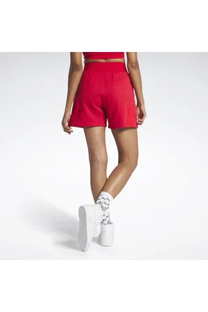 Reebok Classics Varsity High-Rise Rib Shorts