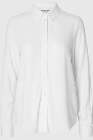 SELECTED Viskoseblanding Skjorte