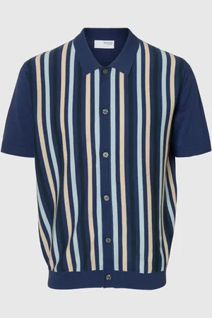 SELECTED Regular Fit Strikket Polo