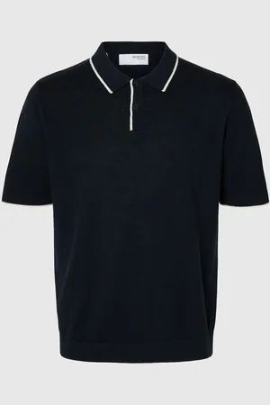 SELECTED Strikket Polo