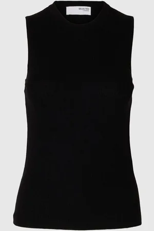 SELECTED Uldblanding Strikket Top