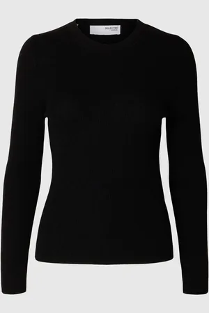 SELECTED Uldblanding Strikket Top