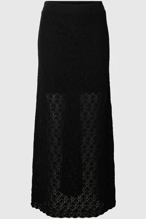 SELECTED Strikket Maxinederdel