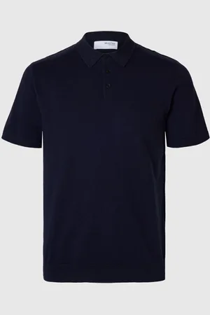 SELECTED Strikket Polo