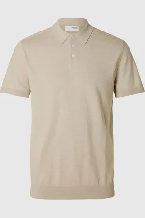 SELECTED Strikket Polo