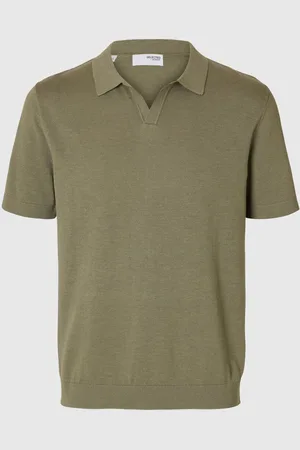 SELECTED Kortærmet Strikket Poloshirt