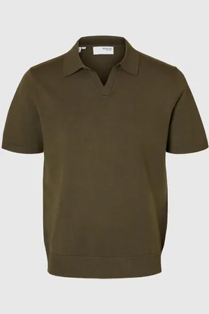 SELECTED Strikket Polo