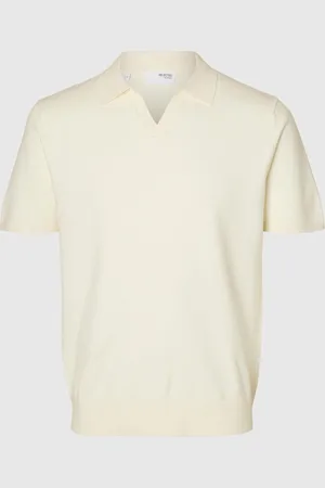 SELECTED Strikket Polo