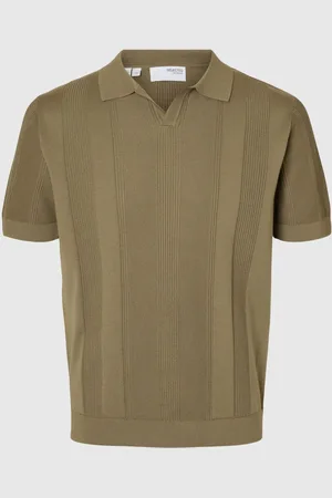 SELECTED Kortærmet Strikket Poloshirt