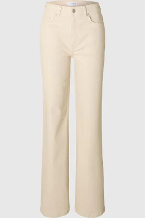 SELECTED Højtaljet Wide Fit Jeans