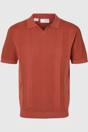 SELECTED Kortærmet Strikket Poloshirt