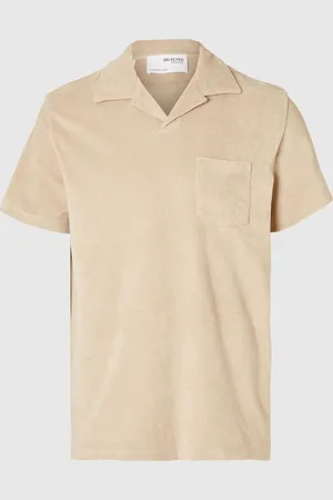 SELECTED Bomuldblanding Kortærmet Polo