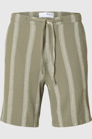 SELECTED Stribet Bomuld Shorts