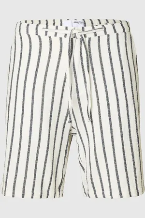 SELECTED Stribet Bomuld Shorts