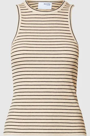 SELECTED Stribet Tanktop
