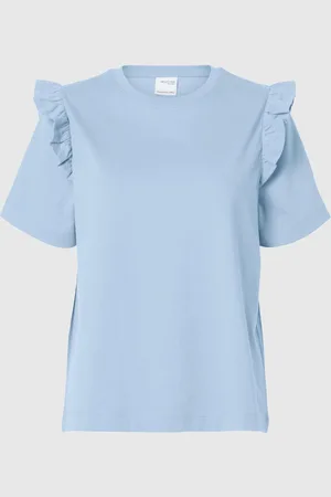 SELECTED Flæset T-shirt