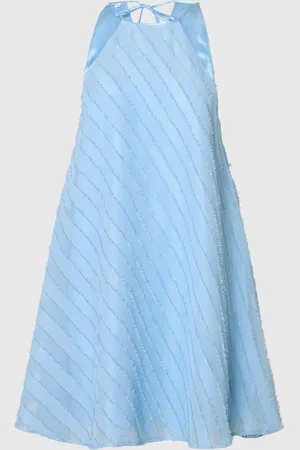 SELECTED Ærmeløs Halterneck-kjole