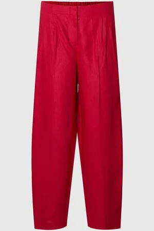 SELECTED 100% Hør Bukser Med Barrel-fit