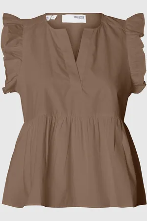 SELECTED Flæset Top