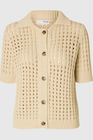 SELECTED Hæklet Stil Strikket Cardigan