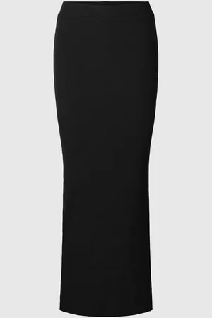 SELECTED Ribbet Bomuld Maxinederdel