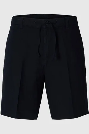 SELECTED Regular Pasform Shorts I Hørblanding