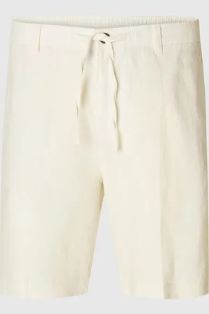 SELECTED Regular Pasform Shorts I Hørblanding