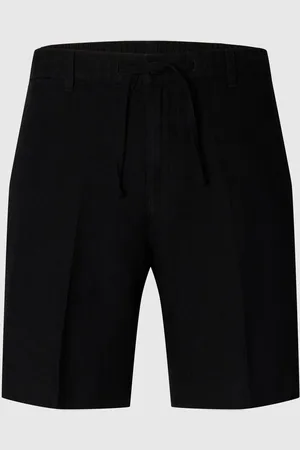 SELECTED Regular Pasform Shorts I Hørblanding