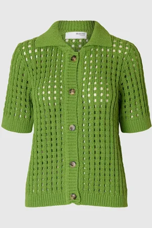 SELECTED Hæklet Stil Strikket Cardigan