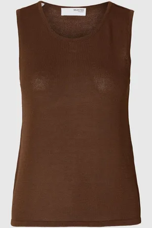 SELECTED Strikket Tanktop
