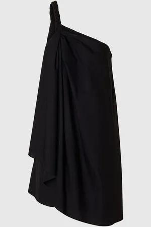 SELECTED Flettet One-shoulder-kjole