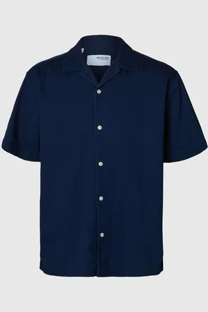 SELECTED Kortærmet Denimskjorte