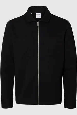SELECTED Lynlås Sweatjakke