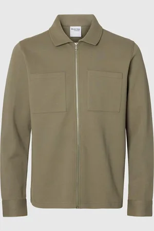 SELECTED Lynlås Sweatjakke
