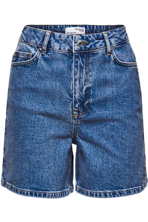 SELECTED Højtaljede Denimshorts
