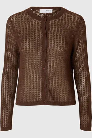 SELECTED Hampblanding Strikket Cardigan