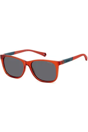 Polaroid PLD 8058/S Børn Polarized C9A/M9 46 Solbriller Børn Rød
