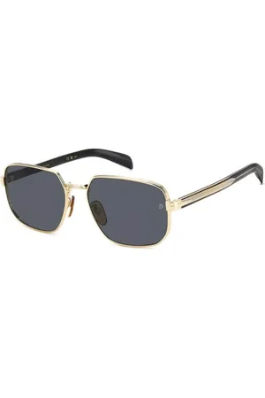 David beckham DB 7121/G/S Asian Fit RHL/IR 60 Solbriller Mænd Guld