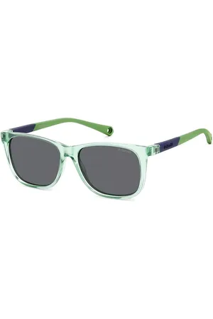 Polaroid PLD 8058/S Børn Polarized 1ED/M9 46 Solbriller Børn Grøn